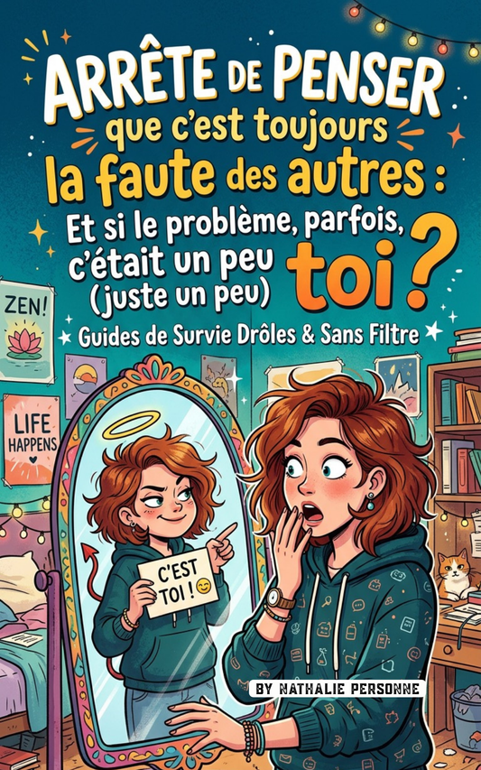Arrête de penser que c’est toujours la faute des autres Et si le problème, parfois, c'était un peu (juste un peu) toi ? - Nathalie Personne