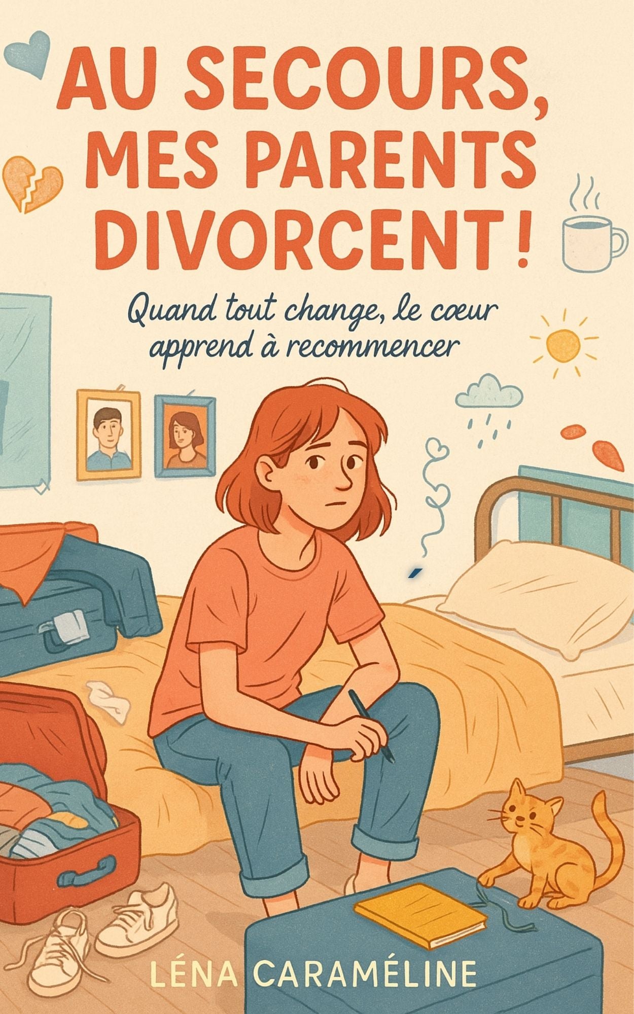 Au Secours mes parents divorcent - Léna Caraméline