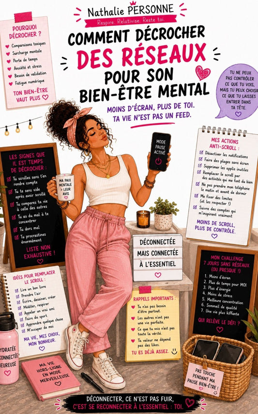 Comment décrocher des réseaux pour son bien-être mental Des outils pratiques pour ne pas tomber dans la dépendance numérique