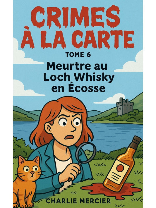 CRIMES À LA CARTE – Tome 6 Meurtre au Loch Whisky -Charlie Mercier