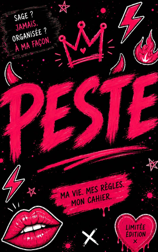 Cahier Peste à grands carreaux - Mon Carnet Personnel