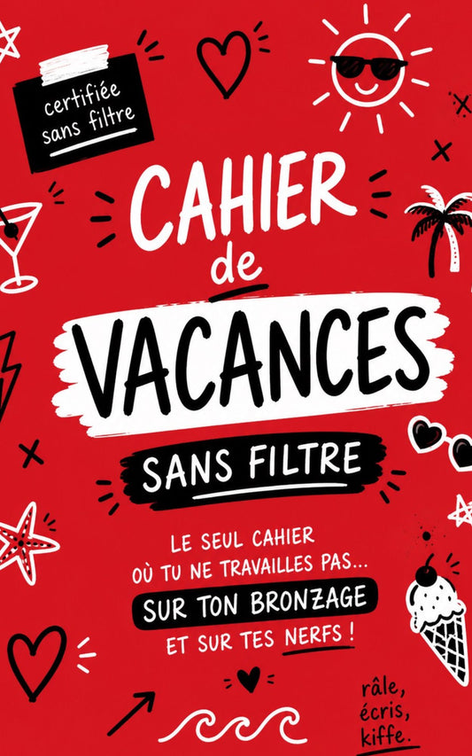 Cahier de vacances sans filtre - Mon carnet personnel