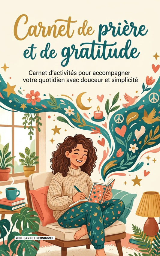 Carnet de prière et de gratitude - Mon Carnet Personnel