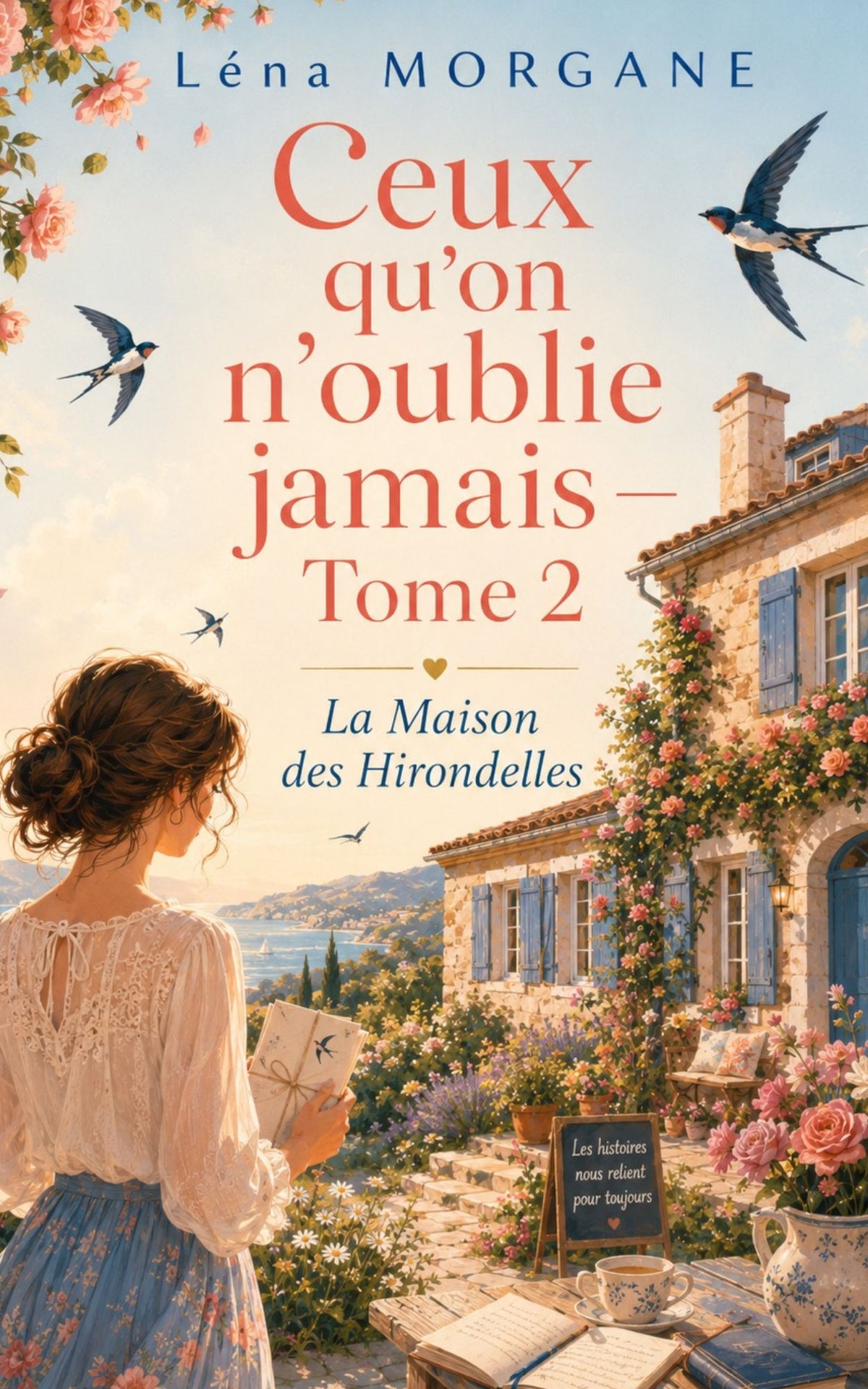 Ceux qu'on n'oublie jamais - Tome 2 - La maison des hirondelles - Léna Morgane