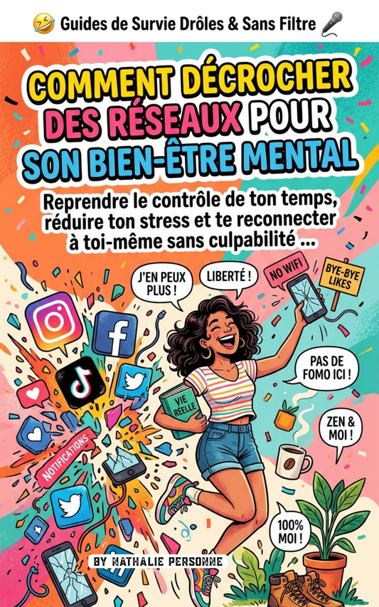 Comment décrocher des réseaux pour son bien-être mental Des outils pratiques pour ne pas tomber dans la dépendance numérique - Nathalie Personne