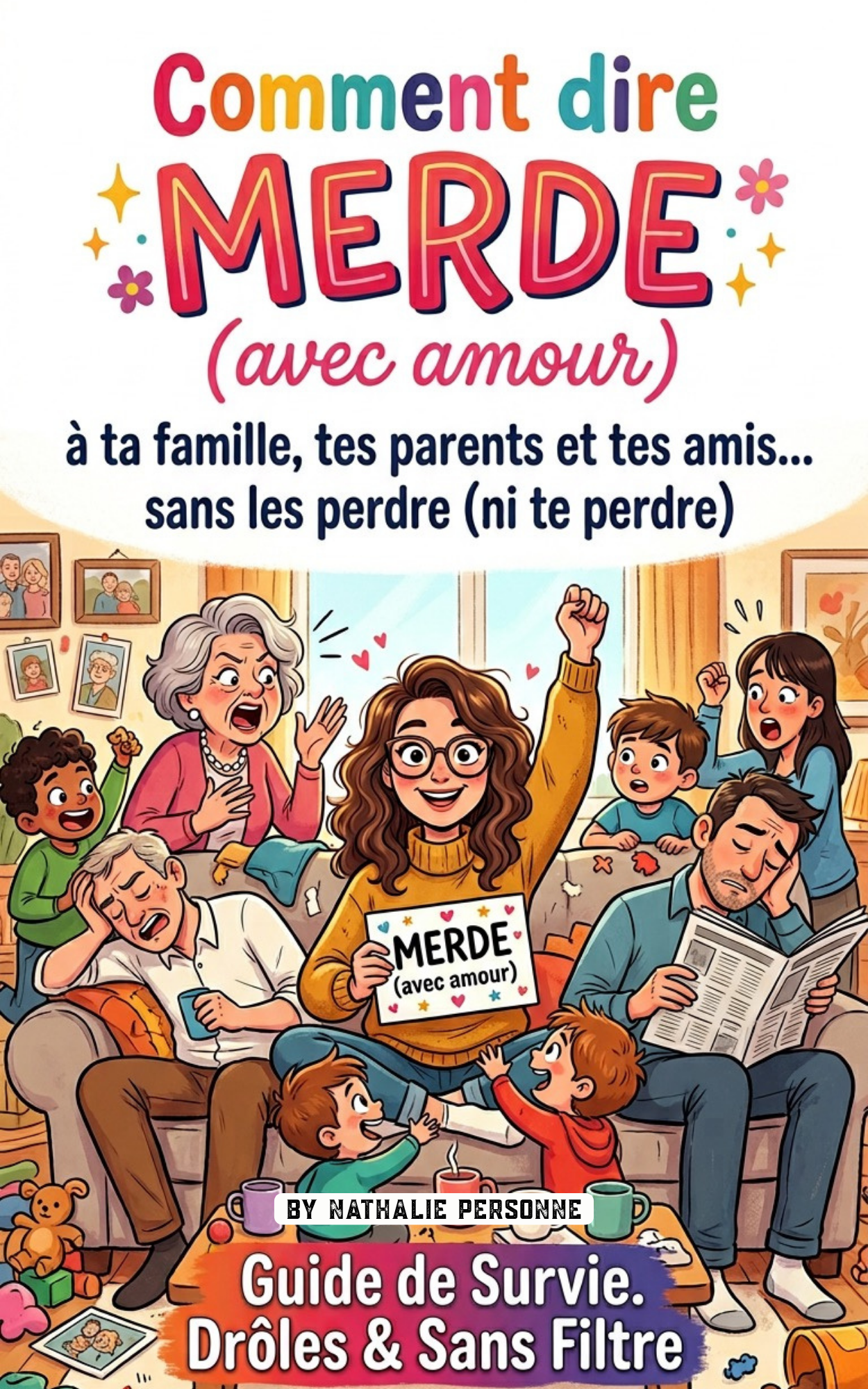 Comment dire MERDE (avec amour) à ta famille, tes parents et tes amis… sans les perdre (ni te perdre) - Nathalie Personne