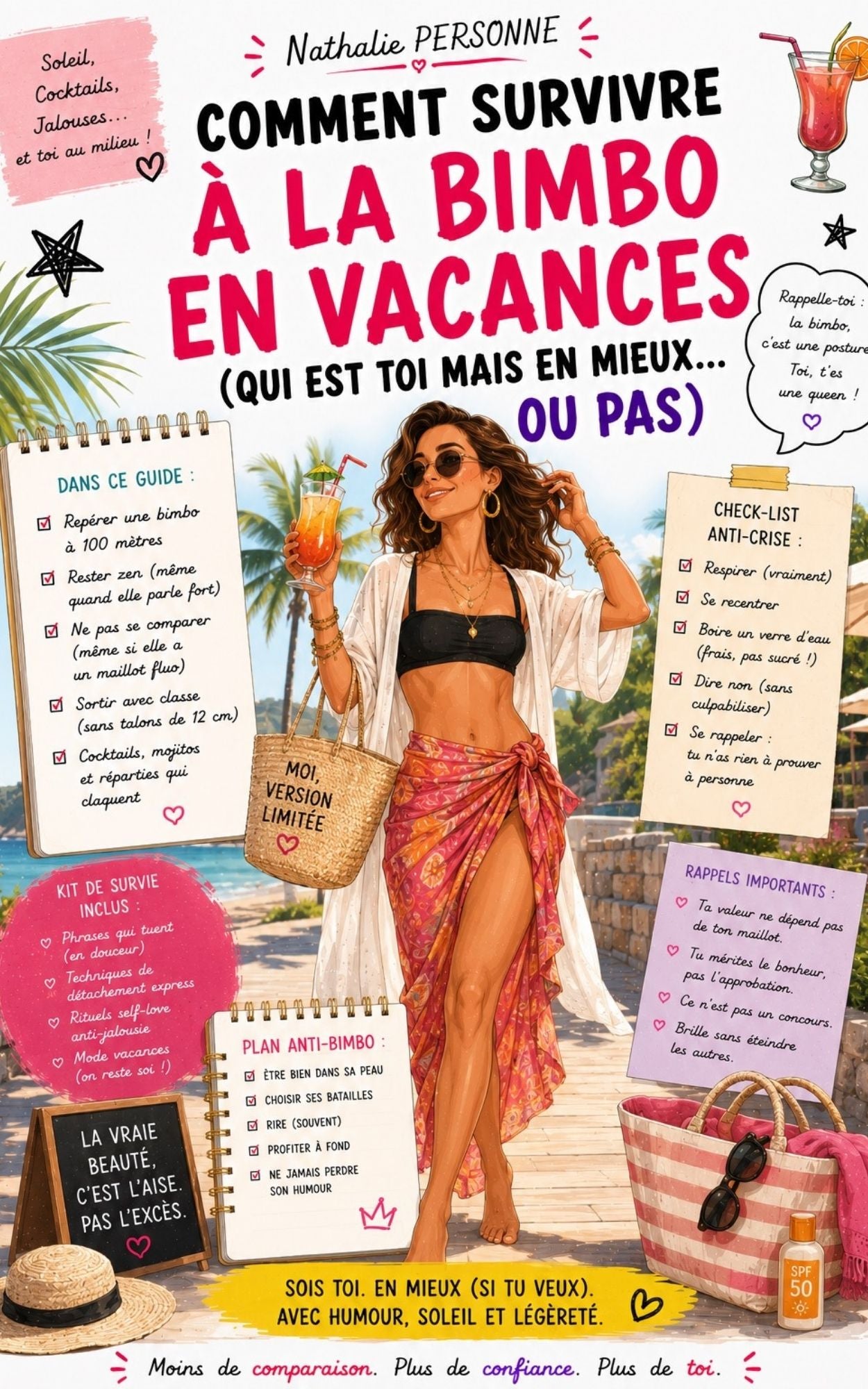 Comment survivre à la bimbo en vacances - Nathalie Personne