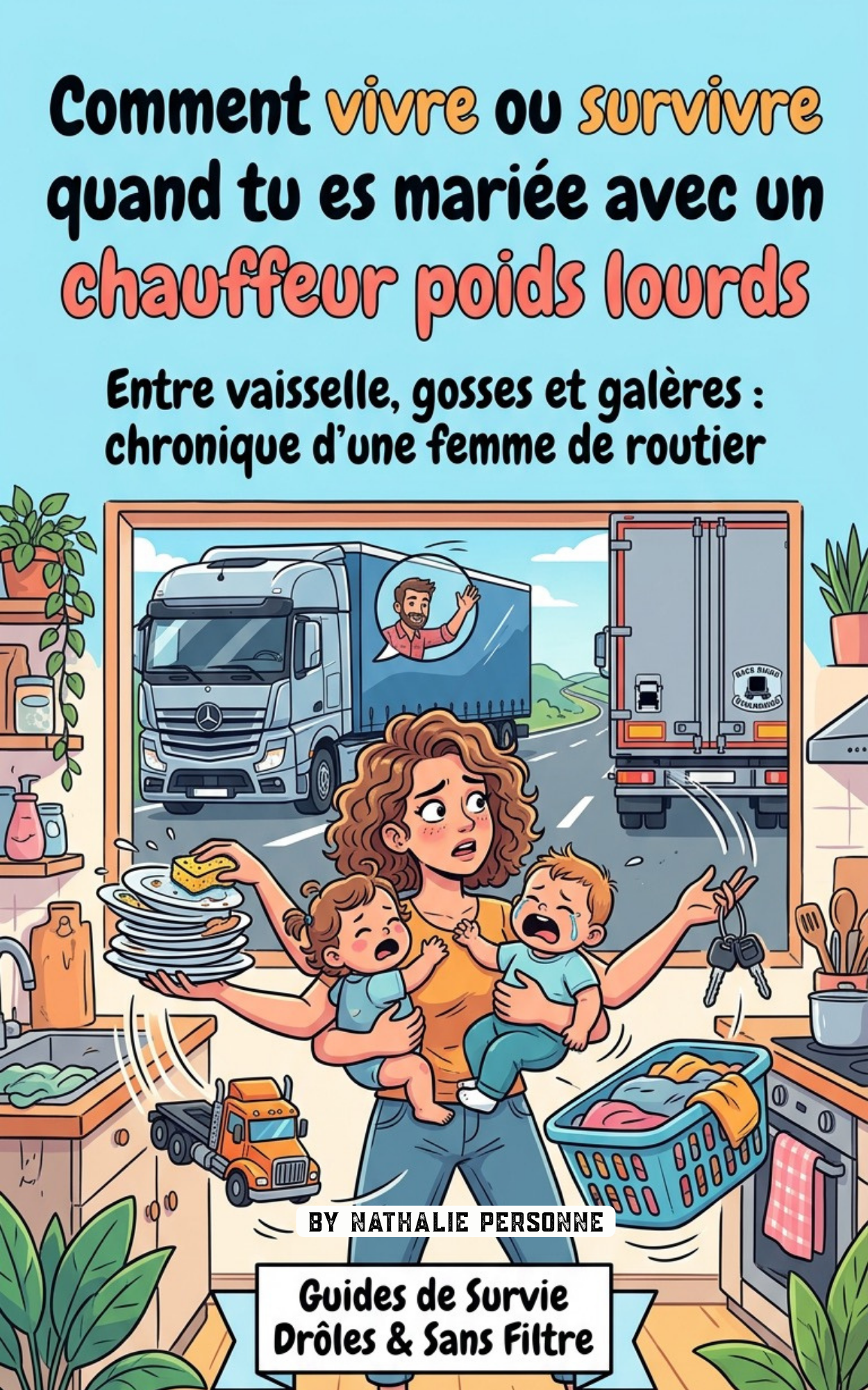 Comment vivre ou survivre quand tu es mariée avec un chauffeur poids lourds - Nathalie Personne