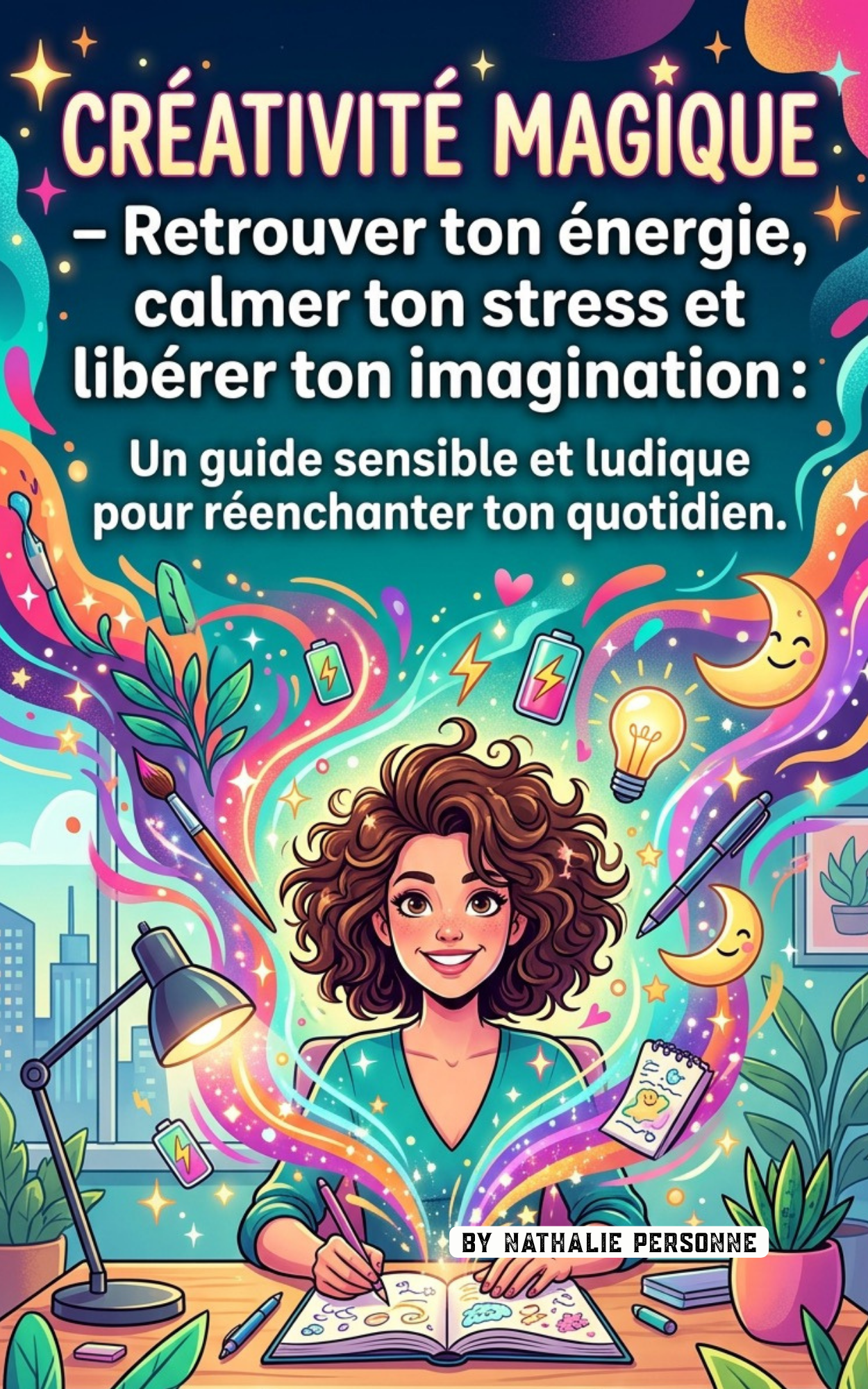 Créativité magique, retrouver ton énergie, calmer ton stress et libérer ton imagination - Nathalie Personne