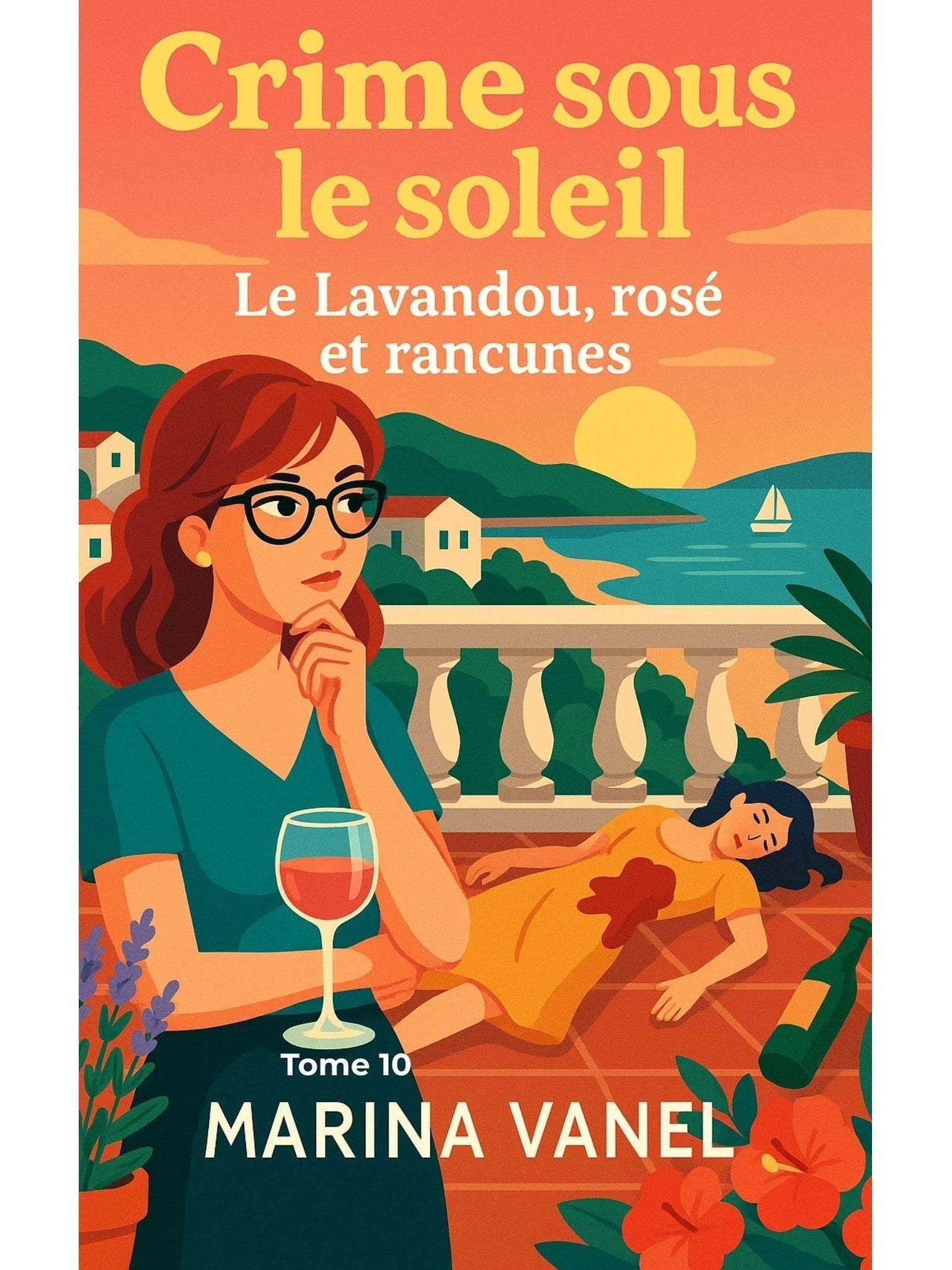 Crime sous le soleil - Le Lavandou, rosé et rancunes - Marina Vanel
