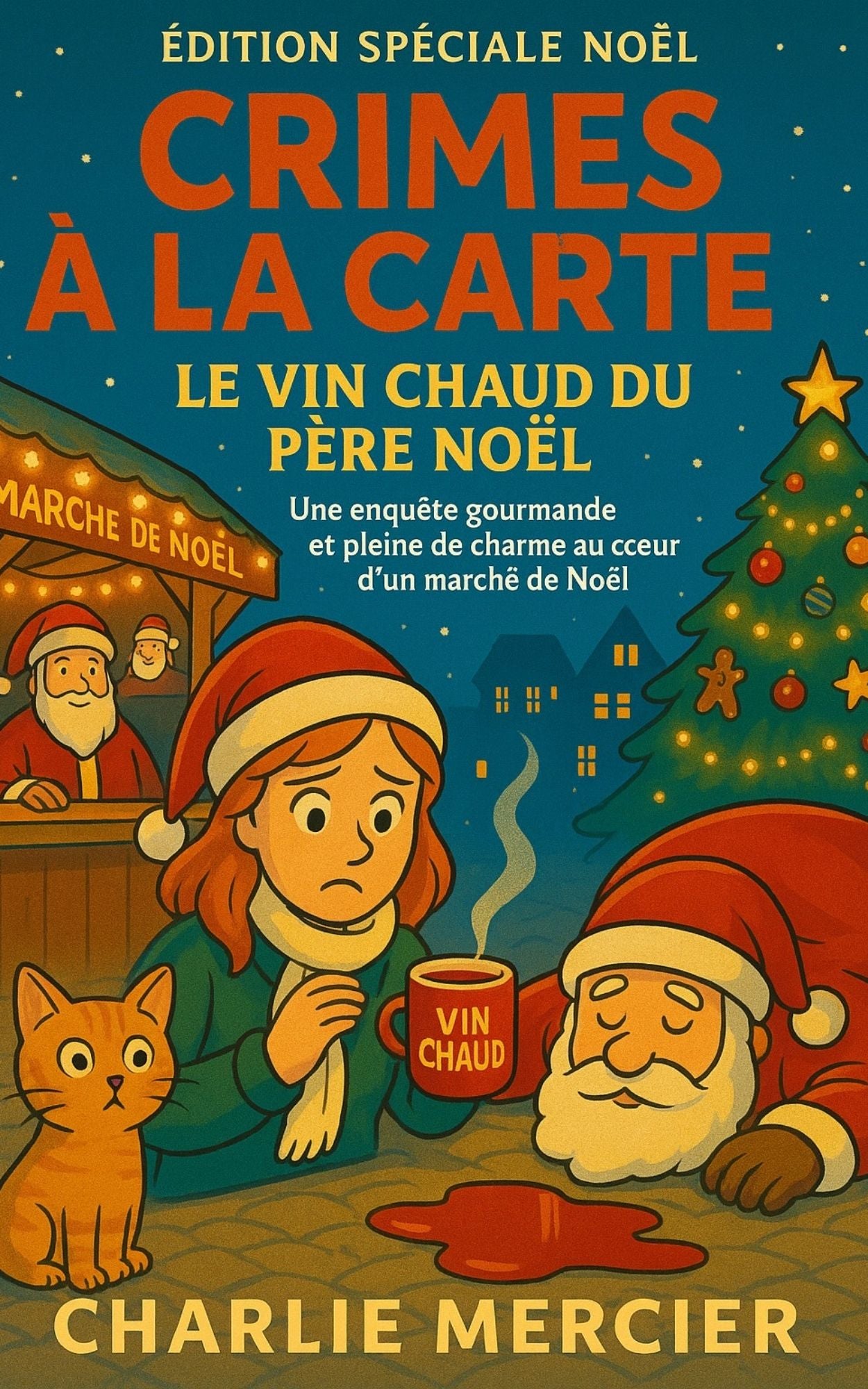 Crimes à la carte - Le vin chaud du Père Noel- Edition spéciale Noel - Charlie Mercier