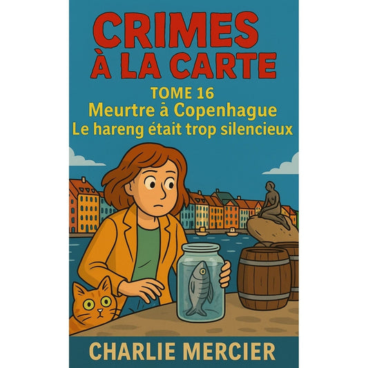 Crimes à la carte - Tome 16 Meurtre à Copenhague  Le hareng était trop silencieux  - Charlie Mercier