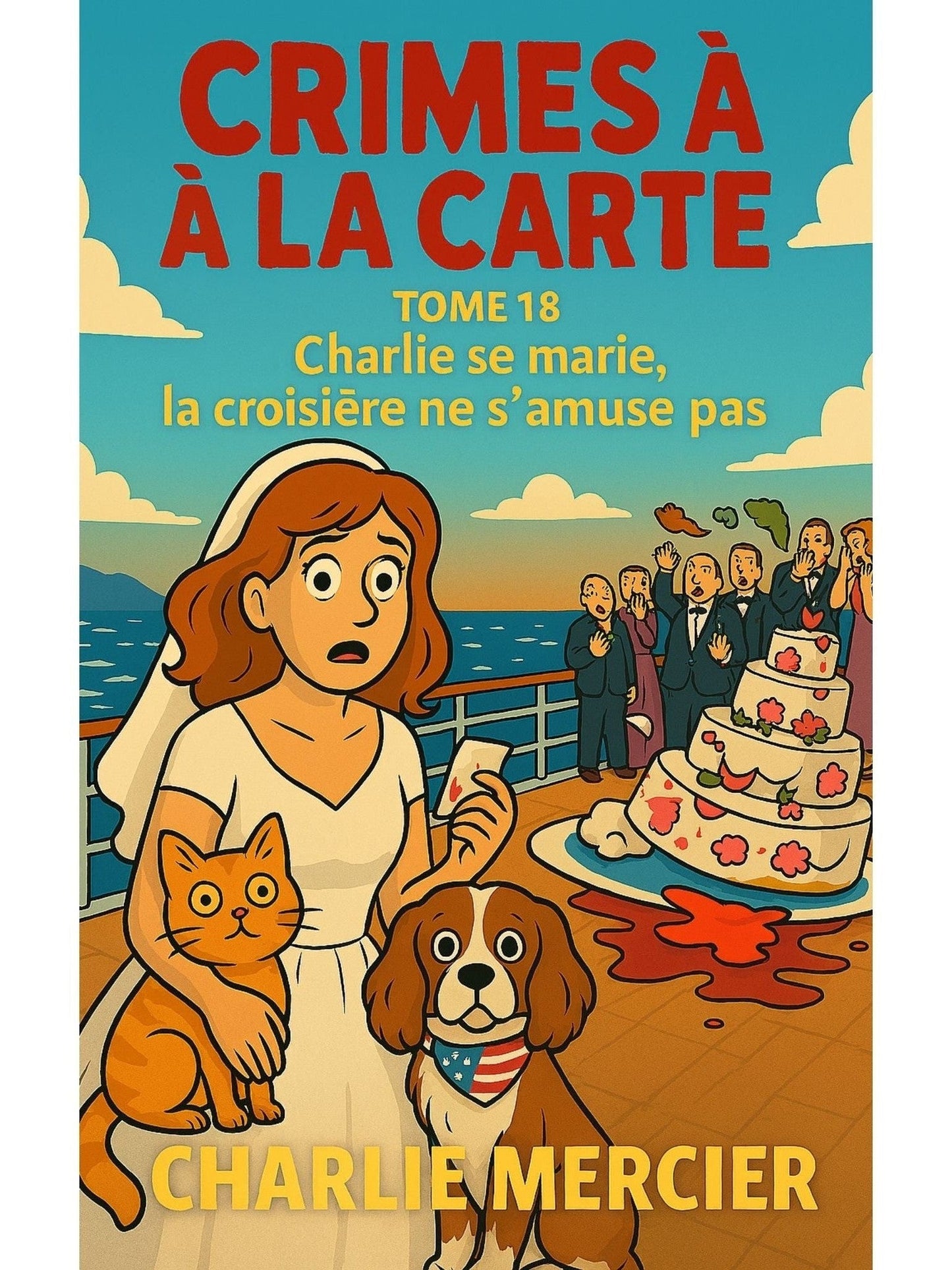 Crimes à la carte - Tome 18 Charlie se marie, la croisière ne s'amuse pas - Charlie Mercier