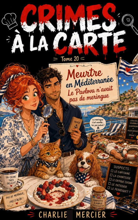 Crimes à la carte - Tome 20 - Meurtre en méditerranée - Charlie Mercier