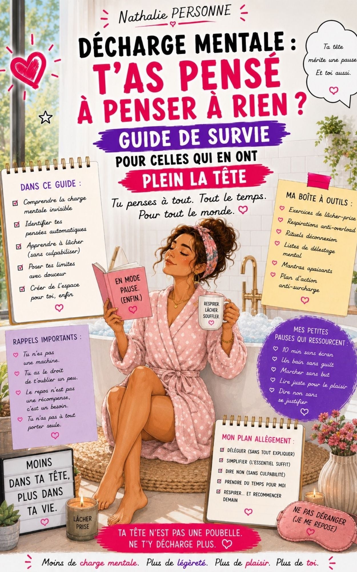 Décharge mentale - T'as pensé à penser à rien ? -Nathalie Personne