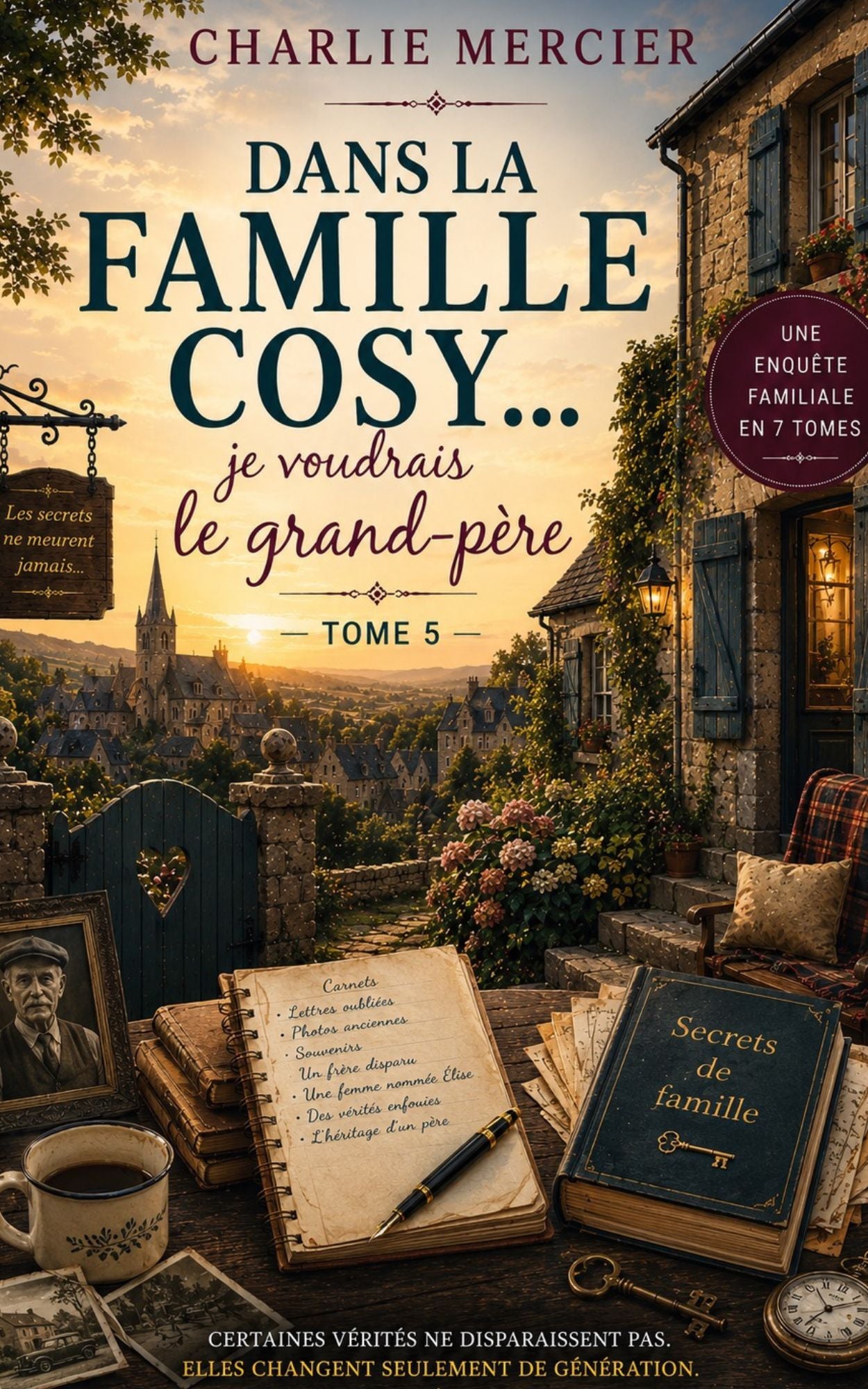 Dans la famille Cosy...je voudrais le grand-père - Tome 5 - Charlie Mercier