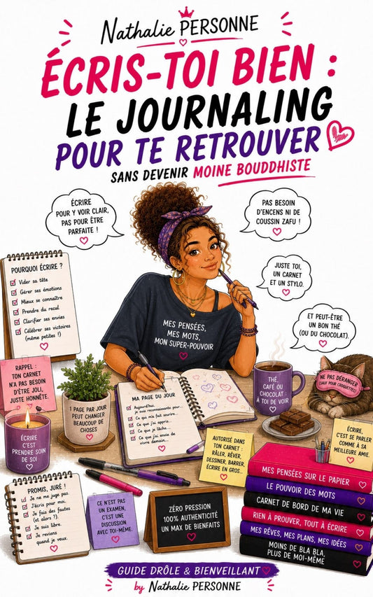 Écris-toi bien : le journaling pour te retrouver sans devenir moine bouddhiste