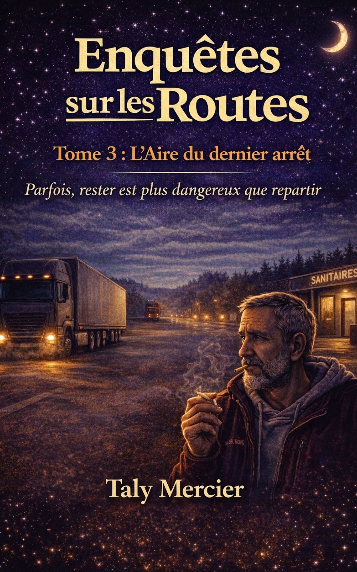 Enquêtes sur les routes - Tome 3 - L'aire du dernier arrêt - Taly Mercier
