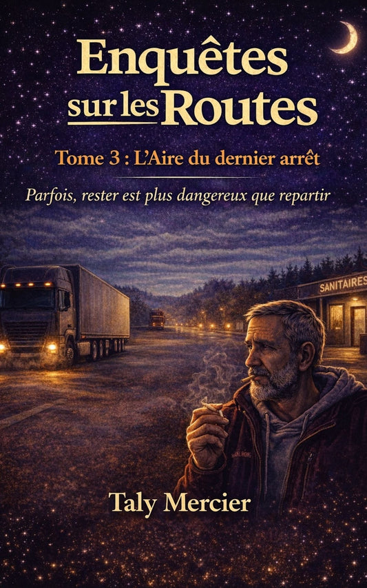 Enquêtes sur les routes - Tome 3 - L'aire du dernier arrêt - Taly Mercier