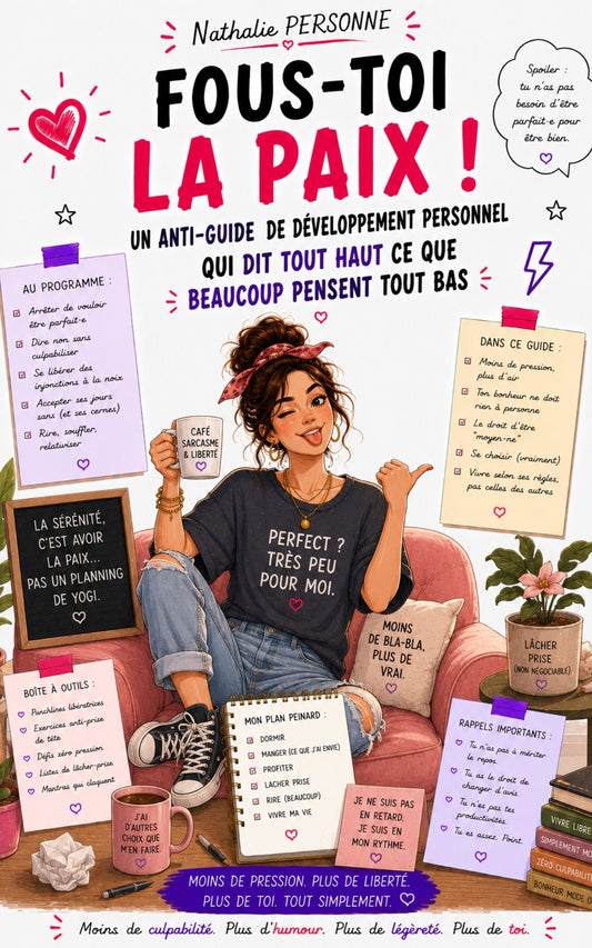 Fous-toi la paix - Anti-guide de développement personnel - Nathalie Personne