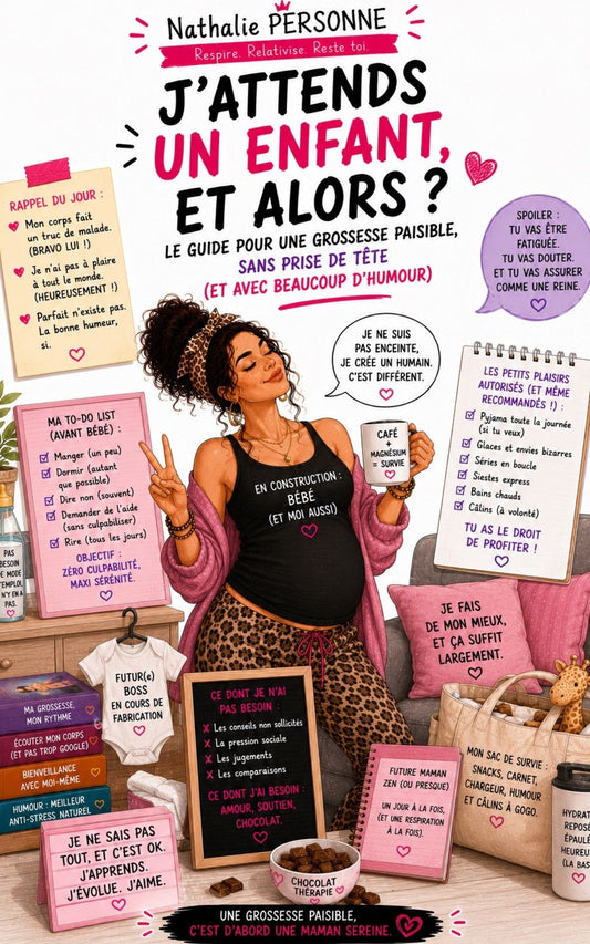J’attends un enfant, et alors ? Le guide pour une grossesse paisible, sans prise de tête (et avec beaucoup d’humour)