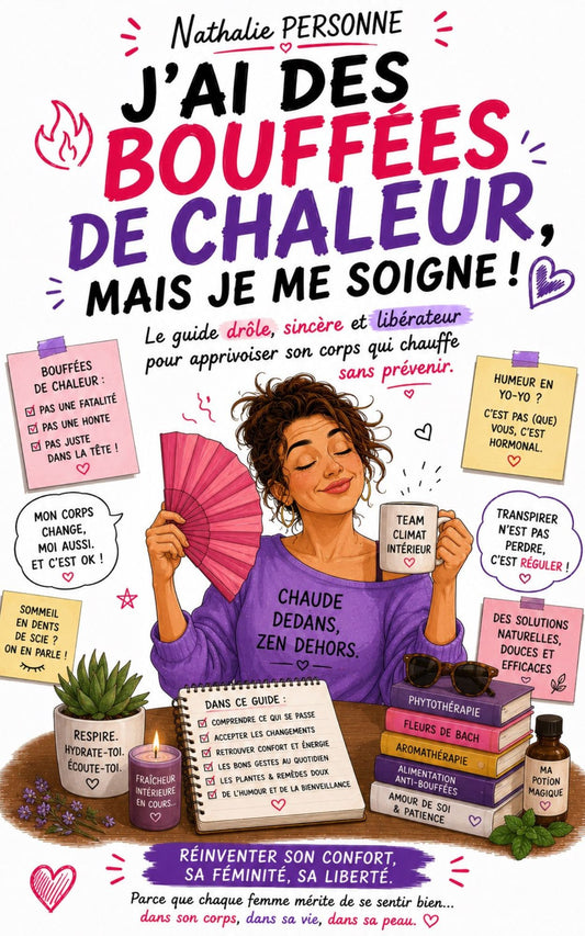 J'ai des bouffées de chaleur, mais je me soigne - réinventer son confort, sa féminité, sa liberté -Nathalie Personne
