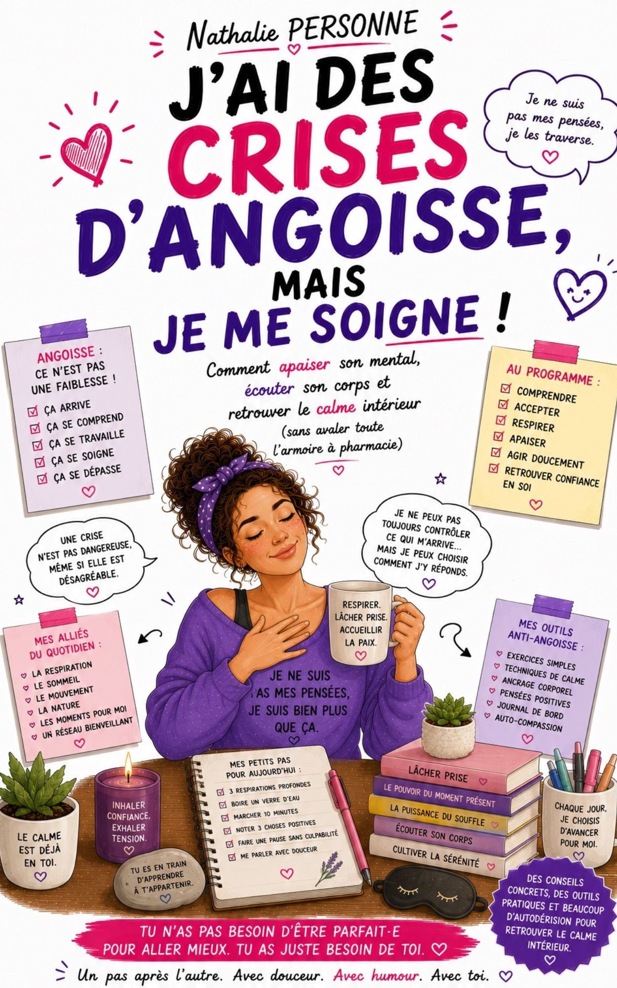 J'ai des crises d'angoisse mais je me soigne - écouter son corps - Nathalie Personne