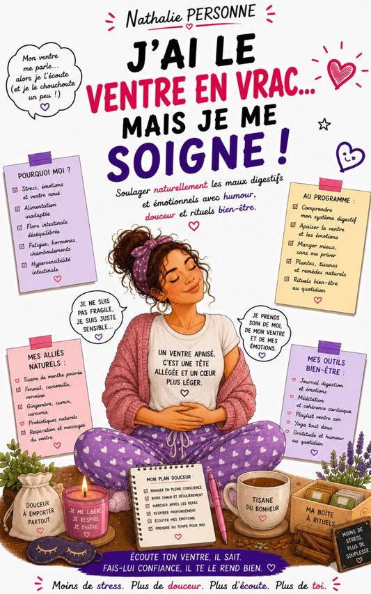 J'ai le ventre en vrac, mais je me soigne - soulager naturellement - Nathalie Personne