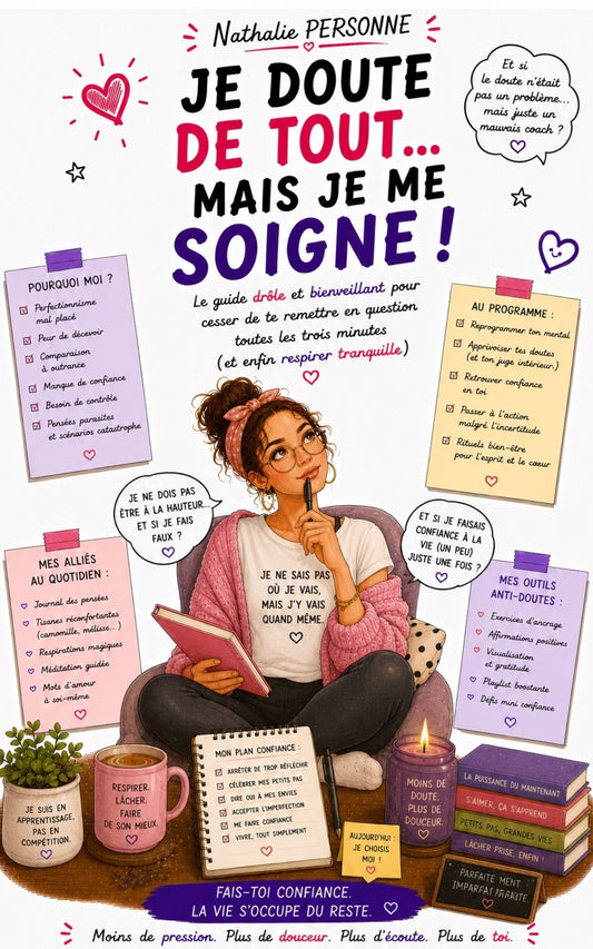 Je doute de tout... mais je me soigne ! - Fais-toi confiance, la vie s'occupe du reste -Nathalie Personne