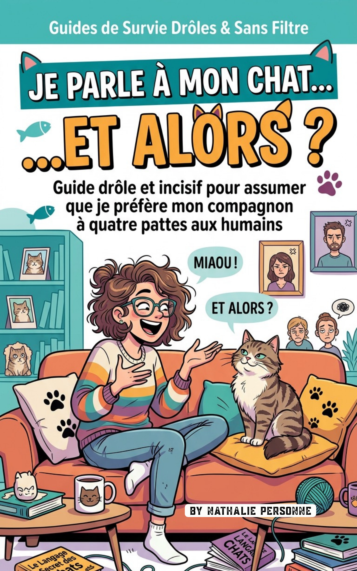 Je parle à mon chat… ET ALORS ? Guide pour assumer que je préfère mon compagnon aux humains - Nathalie Personne