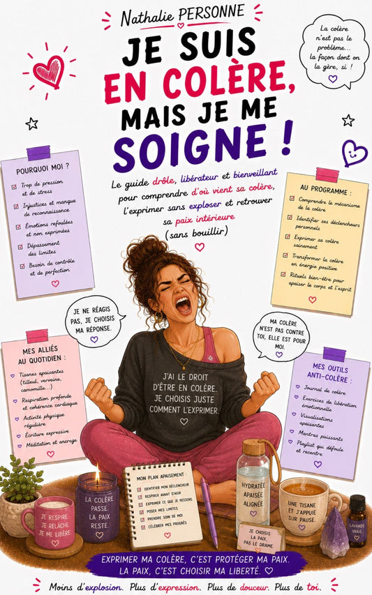 Je suis en colère, mais je me soigne - le guide drôle, libérateur et bienveillant -Nathalie Personne