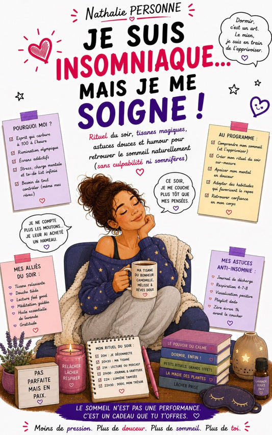Je suis insomniaque ... mais je me soigne - rituel du soir, tisanes magiques - Nathalie Personne