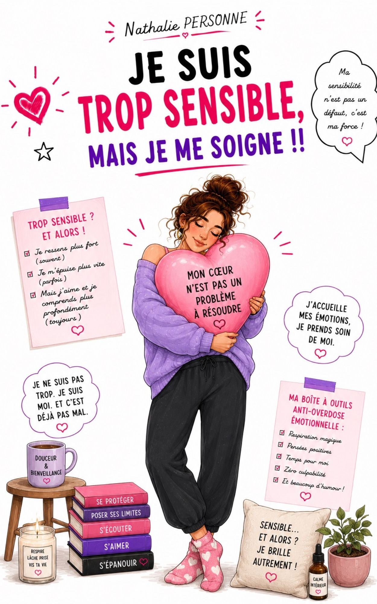 Je suis trop sensible, mais je me soigne - j'accueille mes émotions -Nathalie Personne