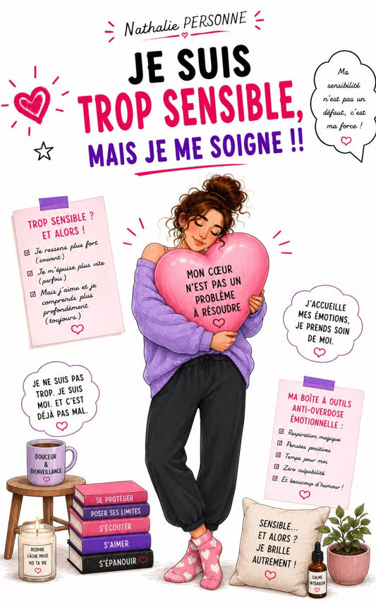 Je suis trop sensible, mais je me soigne - j'accueille mes émotions -Nathalie Personne