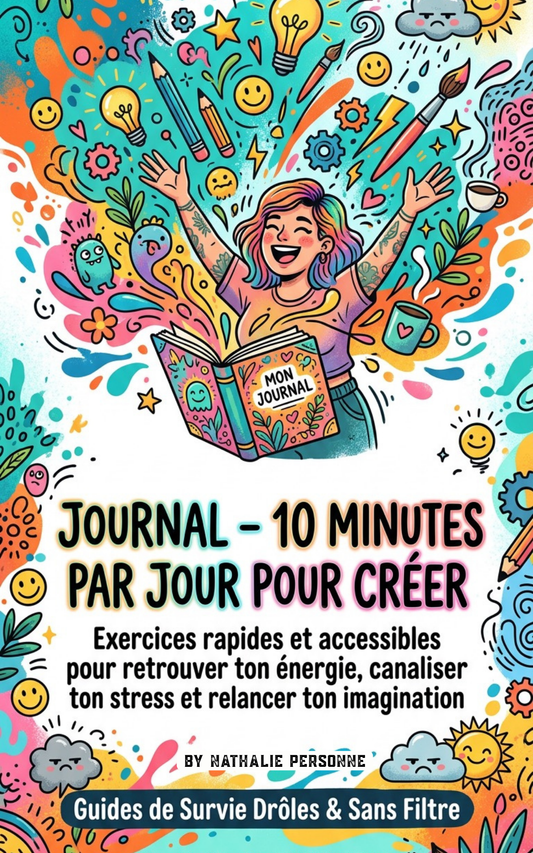 Journal - 10 minutes pour créer - Nathalie Personne