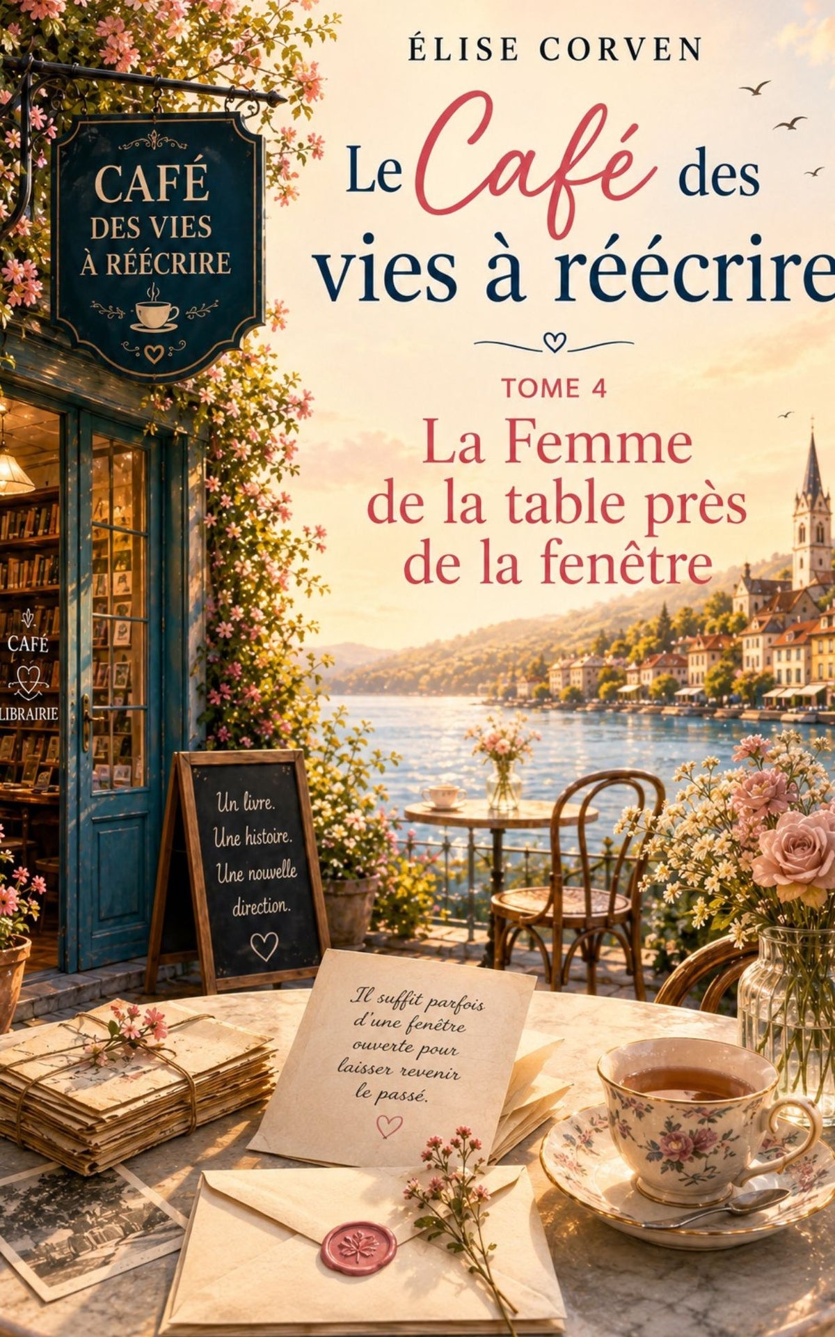 Le Café des vies à réécrire — Tome 4 : La Femme de la table près de la fenêtre
