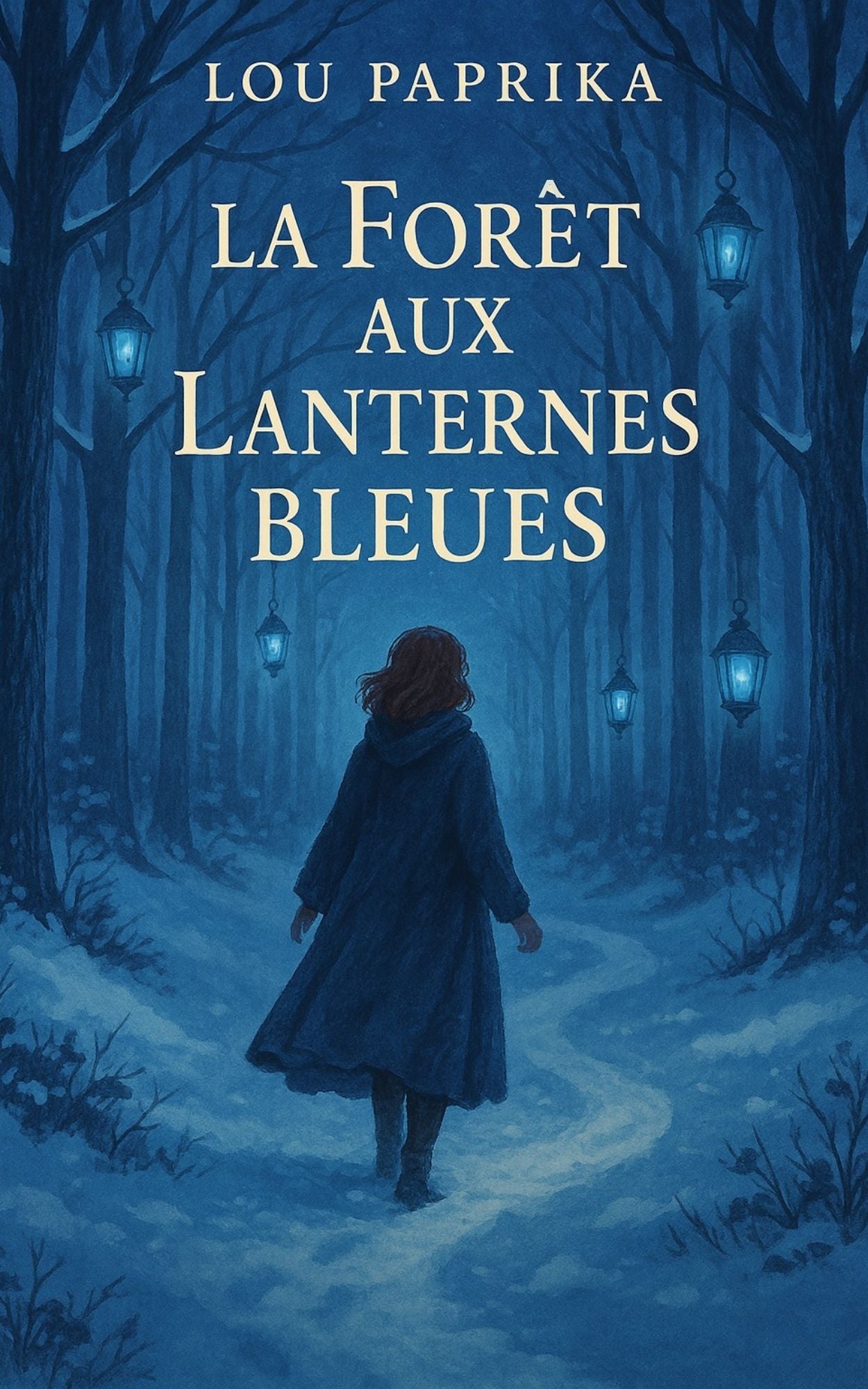 La forêt aux lanternes bleues - Lou Paprika
