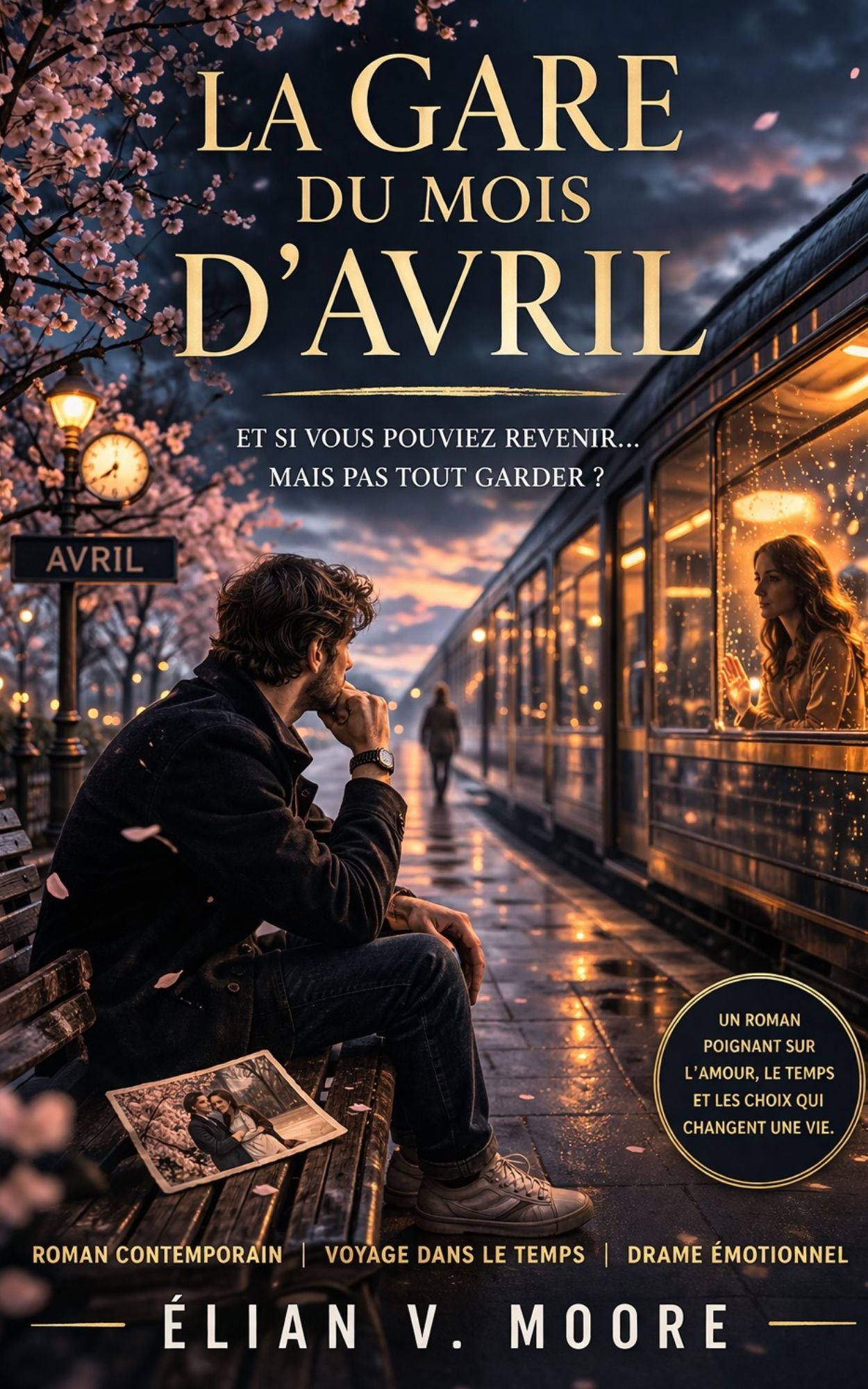 La gare du mois d'Avril - Elian V. Moore