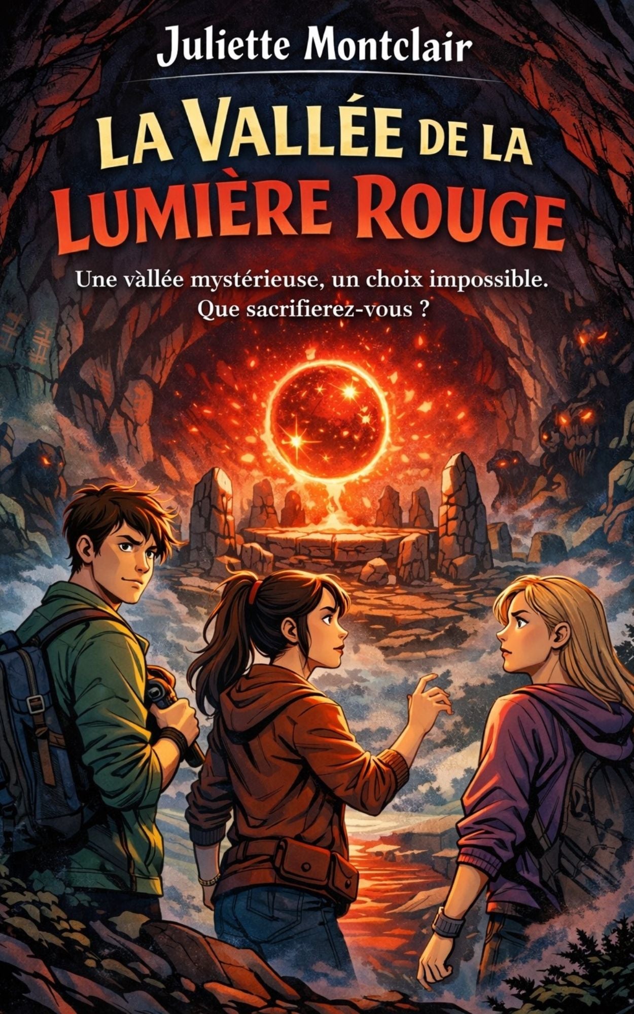 La vallée de la lumière rouge - Juliette Montclair