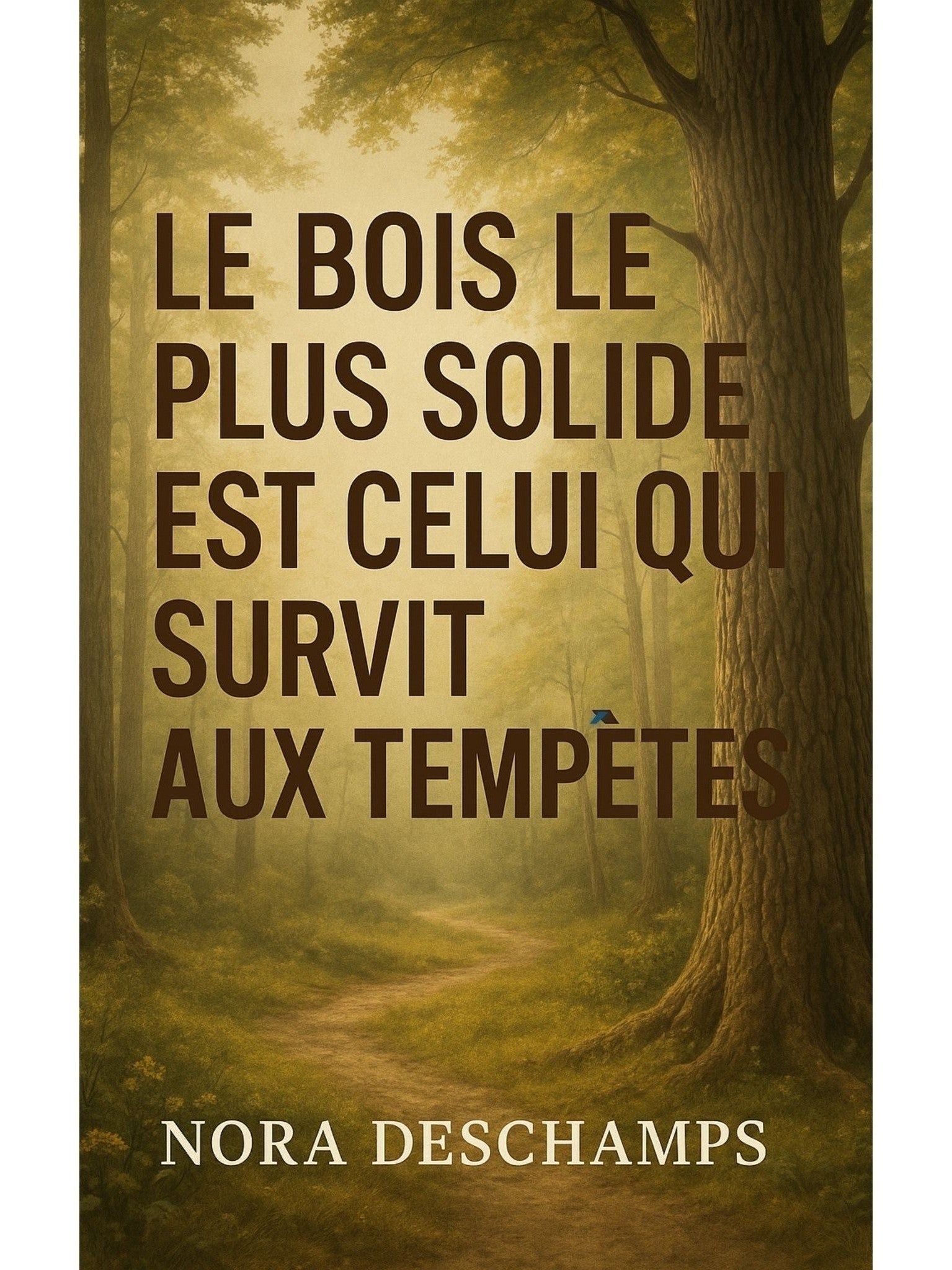 Le bois le plus solide est celui qui survit aux tempêtes - Nora Deschamps