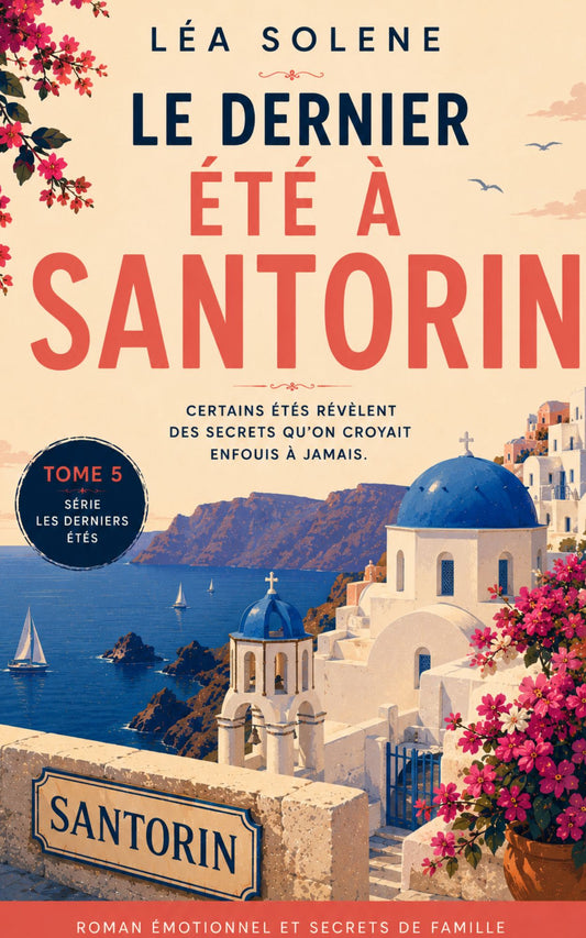 Le dernier été à Santorin - Léa Solene