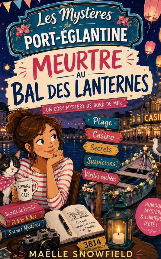 Les Mystères de Port-Eglantine - Meurtre au Bal des Lanternes - Maelle Snowfield