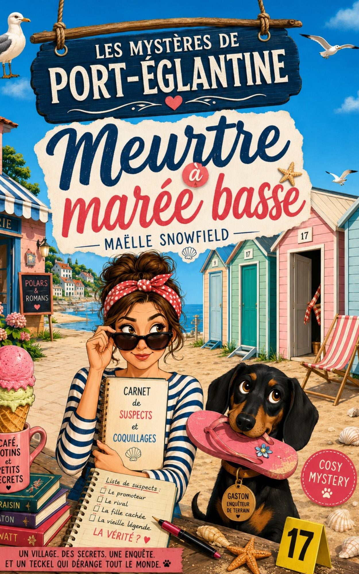 Les Mystères de Port-Eglantine - Meurtre à marée basse - Maelle Snowfield