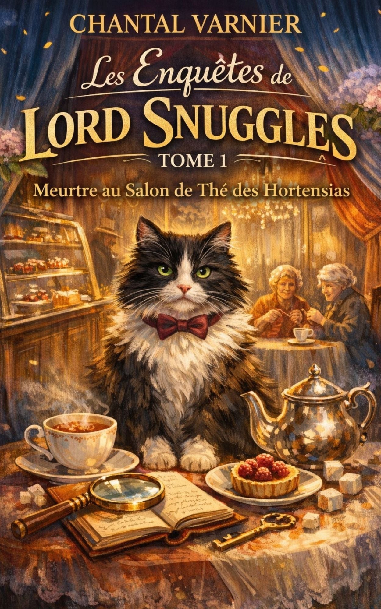 Les enquêtes de Lord Snuggles - Tome 1 Meurtre au salon de thé des Hortensias - Chantal Varnier