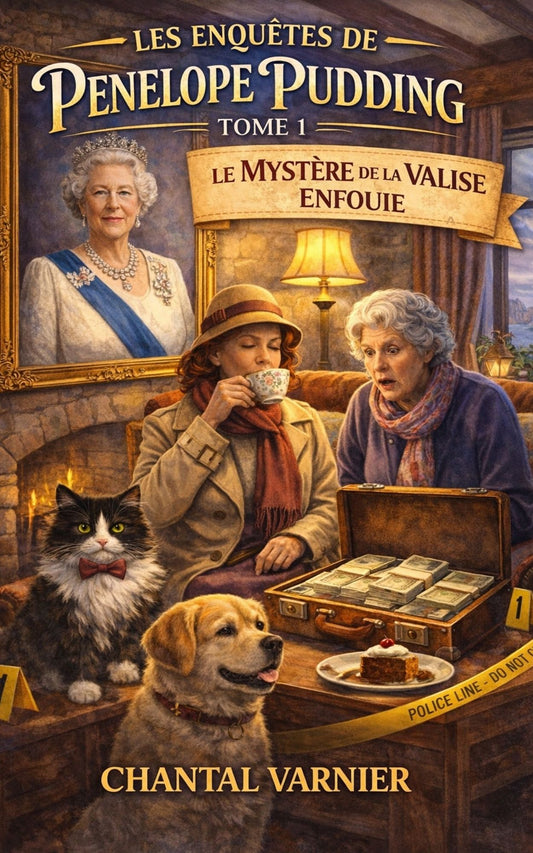 Les enquêtes de Pénélope Pudding - Tome 1 Le mystère de la valise enfouie - Chantal Varnier