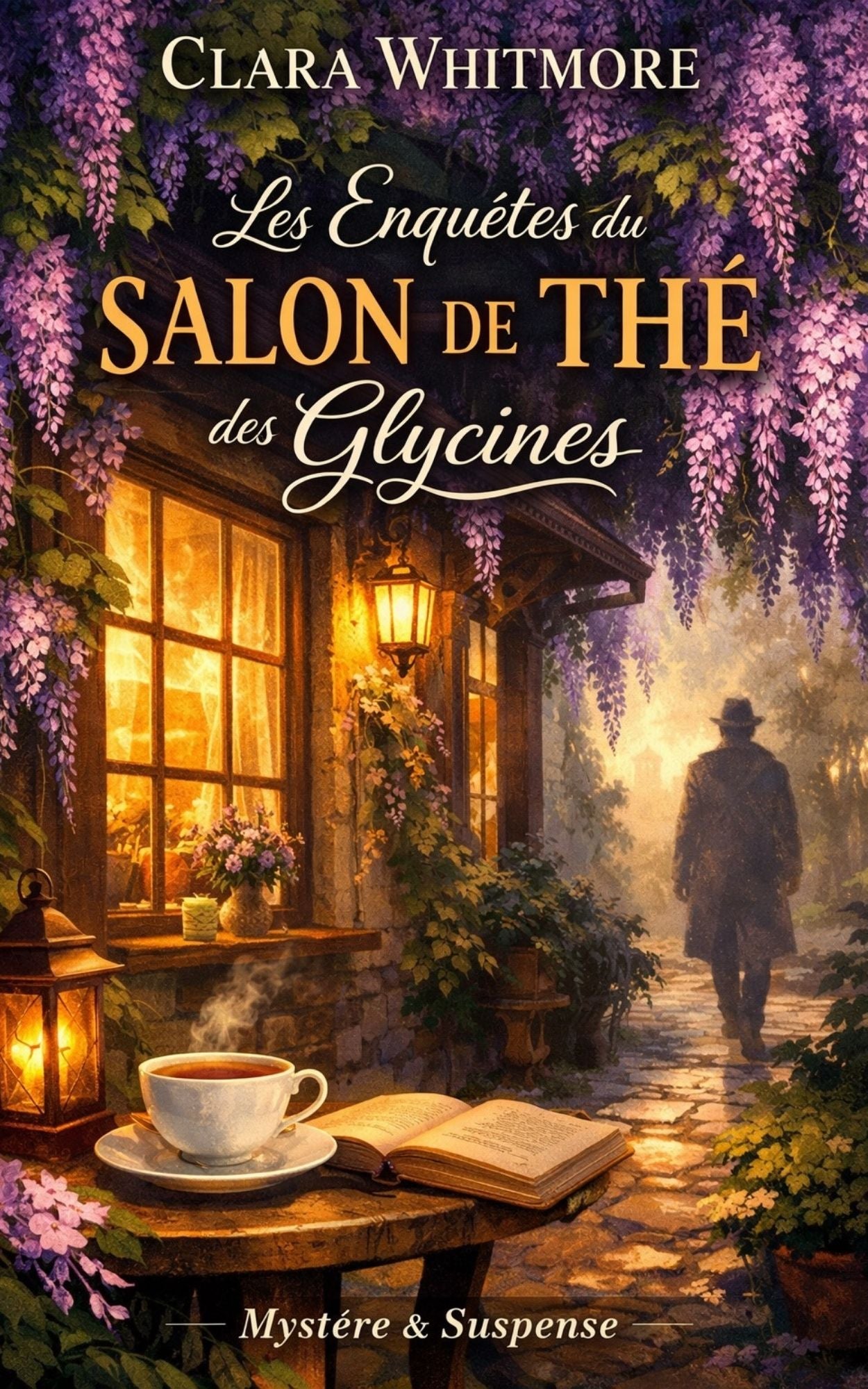 Les enquêtes du salon de thé des glycines - Clara Whitmore
