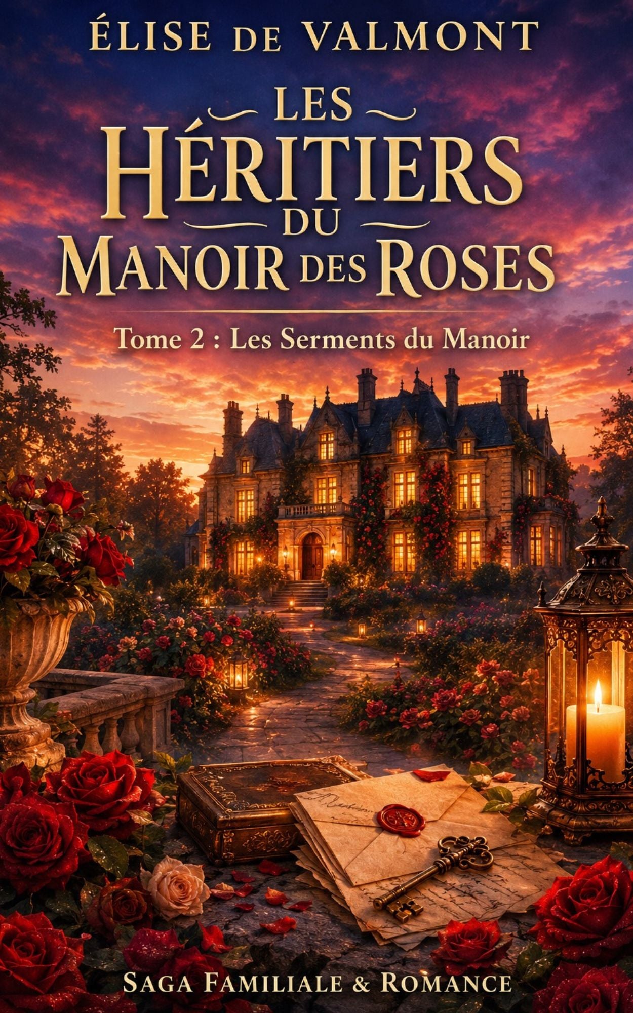 Les héritiers du Manoir des Roses - Tome 2 Les serments du Manoir - Elise de Valmont