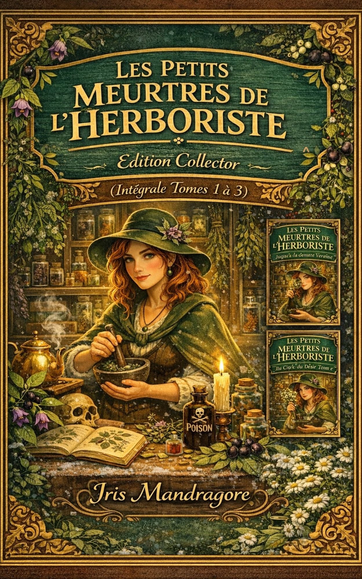 Les petits meurtres de l'herboriste - Edition collector intégrale Tomes 1 à 3 - Iris Mandragore