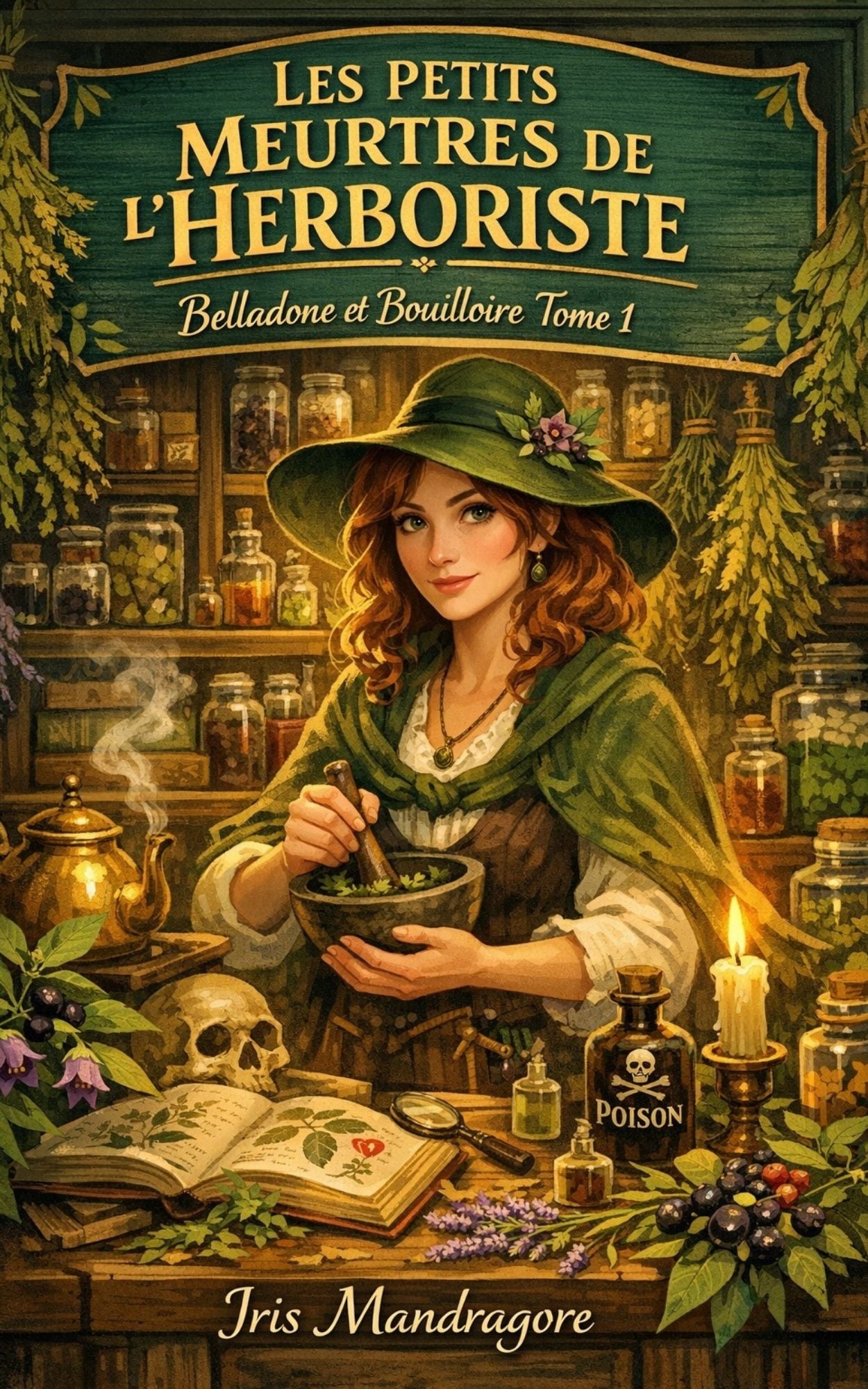 Les petits meurtres de l'herboriste - Tome 1 - Belladone et bouilloire - Iris Mandragore