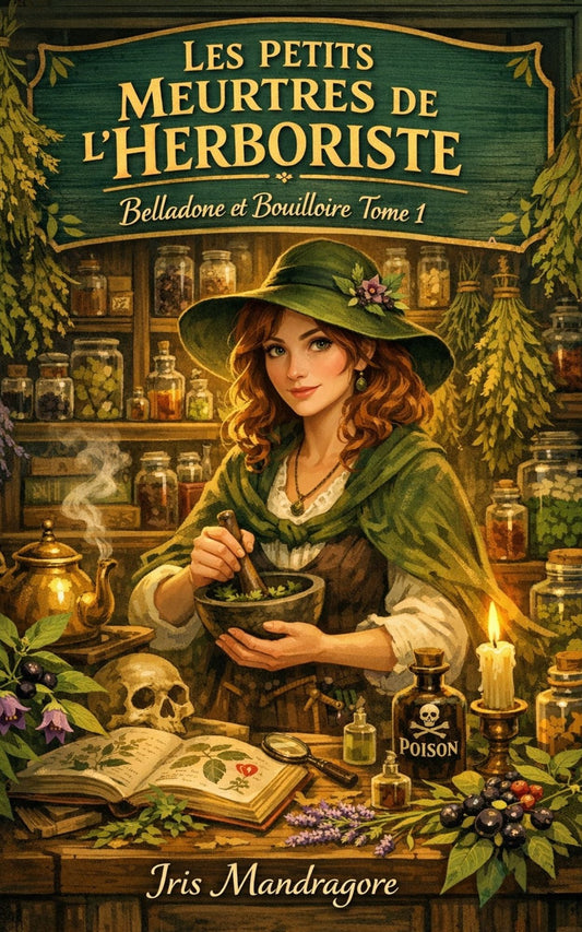 Les petits meurtres de l'herboriste - Tome 1 - Belladone et bouilloire - Iris Mandragore